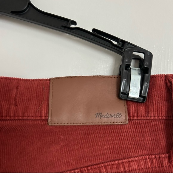 Madewell Cali Demi Boot Corduroy Cords Cropped Crops Flare Ankle Pants 26 - Picture 10 of 15